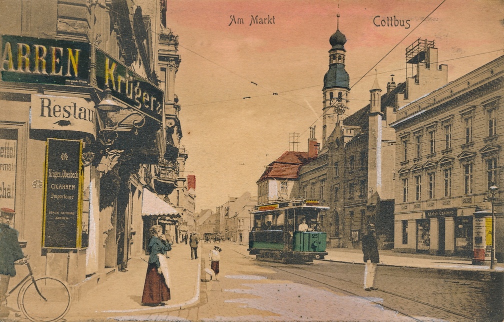Cottbus - Altmarkt (Am Markt) (Ansichtskarte).jpg