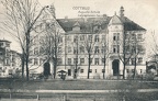 1915 Cottbus - Puschkinpromenade (Augusta-Schule Lehrerinnen-Seminar) (Ansichtskarte)