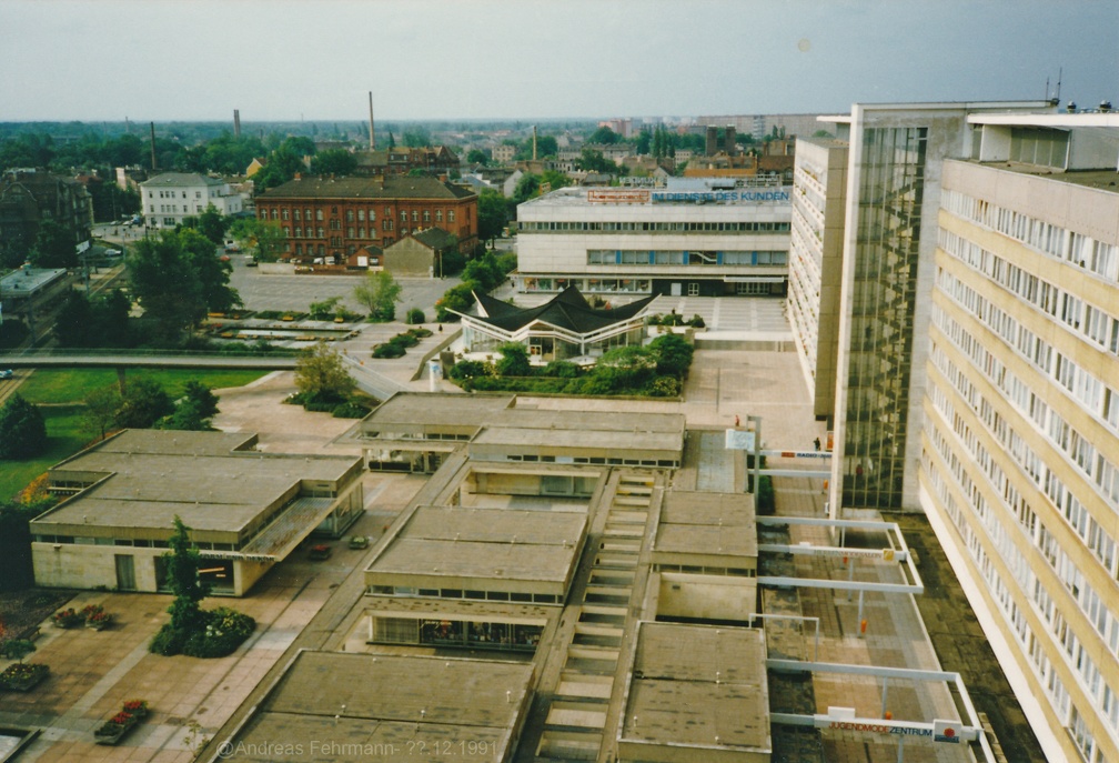1991-12 Cottbus, Stadtpromenade