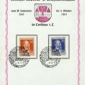 Briefmarken-Ersttagsblatt der "Cottbuser Gewerbe- u. Briefmarkenschau vom 28. September - 04. Oktober 1947" (108 Gierach`s Druckerei, Cottbus 837)
