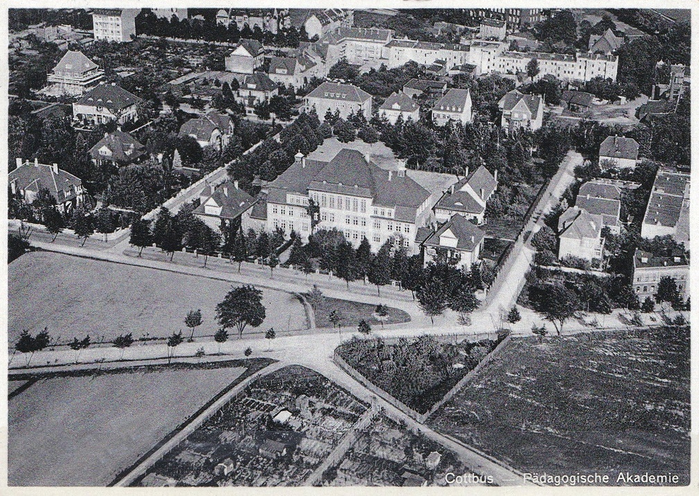AK - Cottbus - Pädagogische Akademie