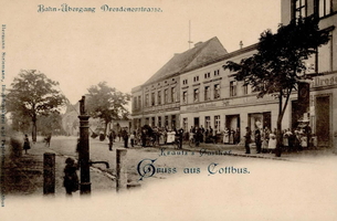 Cottbus - Bahnübergang Dresdener Straße